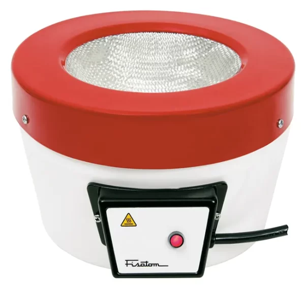 Aquecedora com capacidade de 6 L, até 300 °C para balões de fundo redondo com diâmetro de 236mm modelo 602.