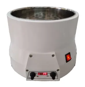 Banho redondo modelo 555 de 4,5 L com isolamento e agitação até 120 °C