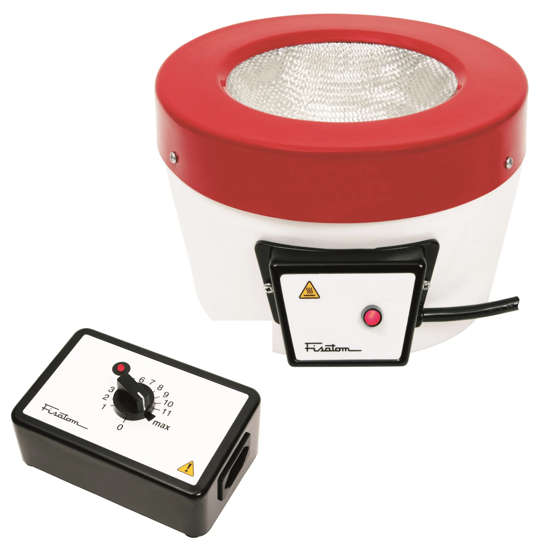 Manta Aquecedora capacidade de 5 L, até 300 °C para balões de fundo redondo com diâmetro de 225mm modelo 652R.