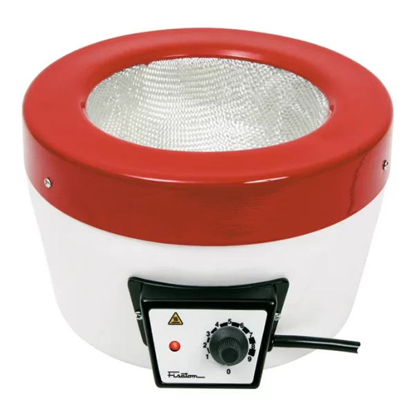 Manta Aquecedora com capacidade de 250 ml, até 300 °C para balões de fundo redondo com diâmetro de 86mm, modelo 22E.
